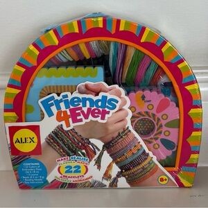 ALEX TOYS Friends Forever Bracelet Kit Kids Activity Set